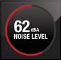 62dBA Noise Level feature of Regen ISOLA 90 Cooker Hood